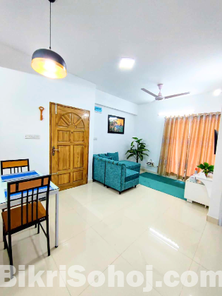 2-Bedroom Furnished Apartment Rental In Bashundhara R/A